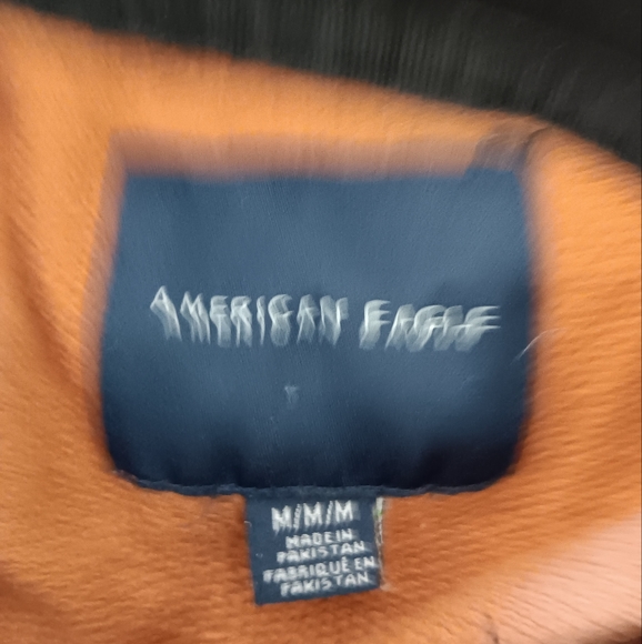 American Eagle Men's Pull over Hoodie - Picture 2 of 4